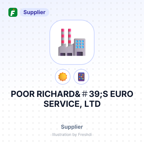 POOR RICHARD&＃39;S EURO SERVICE, LTD – summary card, no photo uploaded yet