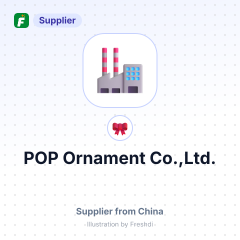 POP Ornament Co.,Ltd. – summary card, no photo uploaded yet