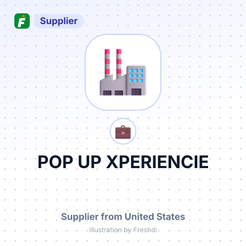 POP UP XPERIENCIE – summary card, no photo uploaded yet