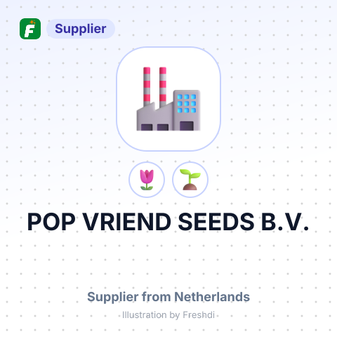 POP VRIEND SEEDS B.V. – summary card, no photo uploaded yet