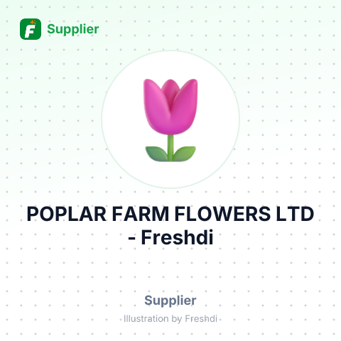 POPLAR FARM FLOWERS LTD – summary card, no photo uploaded yet