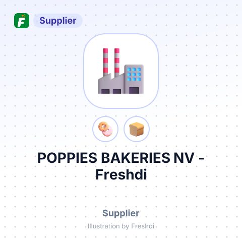 POPPIES BAKERIES NV – summary card, no photo uploaded yet