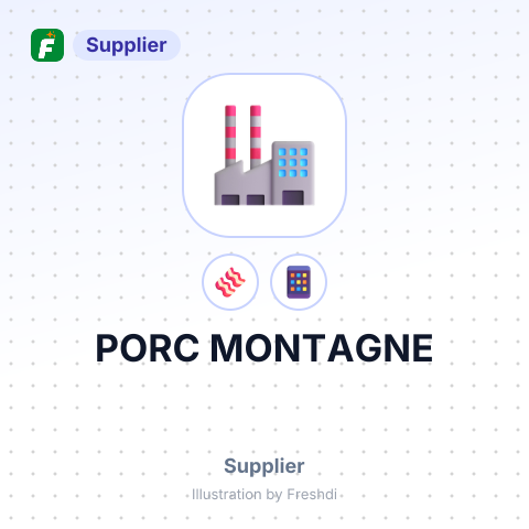 PORC MONTAGNE – summary card, no photo uploaded yet