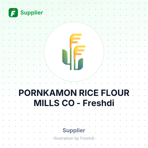 PORNKAMON RICE FLOUR MILLS CO – summary card, no photo uploaded yet