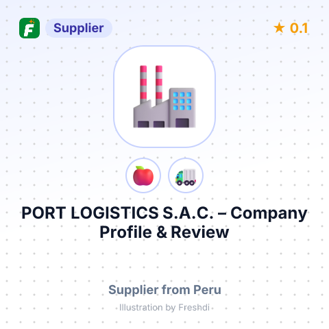 PORT LOGISTICS S.A.C. – summary card, no photo uploaded yet