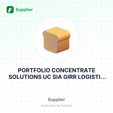 PORTFOLIO CONCENTRATE SOLUTIONS UC SIA GIRR LOGISTIK – summary card, no photo uploaded yet
