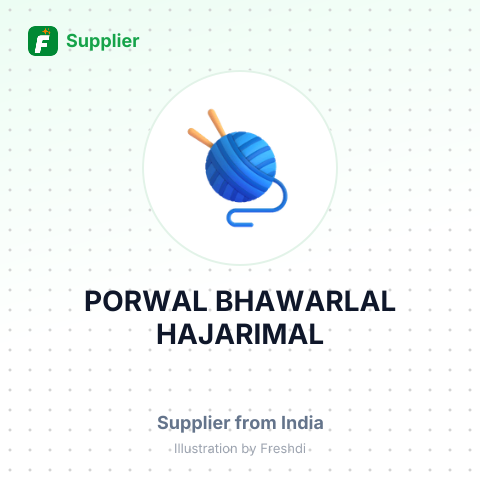 PORWAL BHAWARLAL HAJARIMAL – summary card, no photo uploaded yet