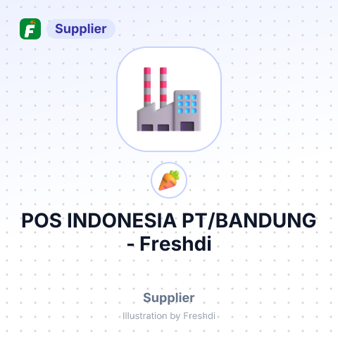 POS INDONESIA PT/BANDUNG – summary card, no photo uploaded yet