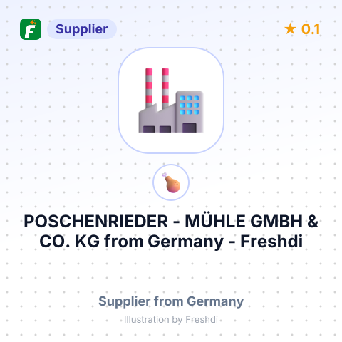 POSCHENRIEDER - MÜHLE GMBH & CO. KG – summary card, no photo uploaded yet