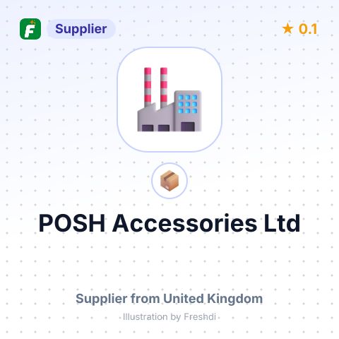 POSH Accessories Ltd – summary card, no photo uploaded yet