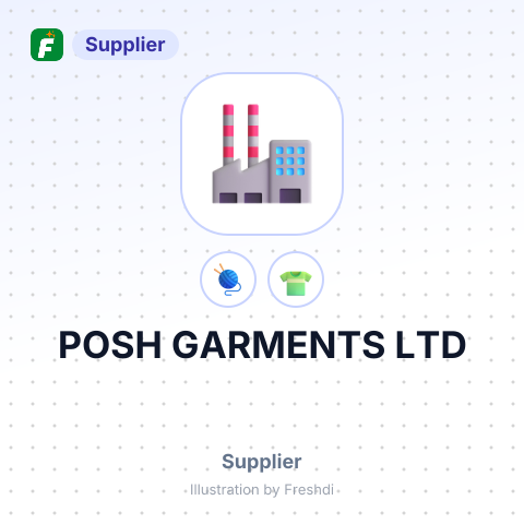 POSH GARMENTS LTD – summary card, no photo uploaded yet