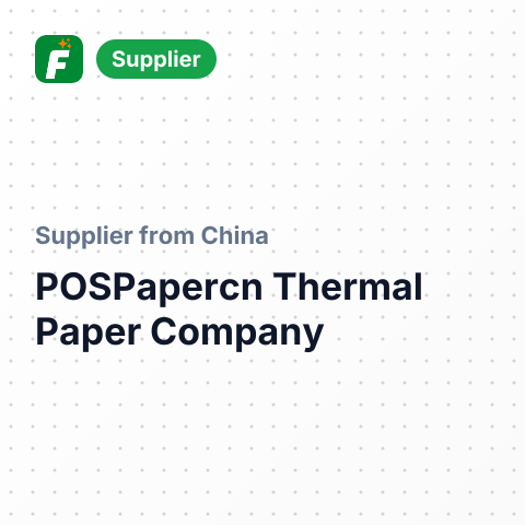 POSPapercn Thermal Paper Company – summary card, no photo uploaded yet