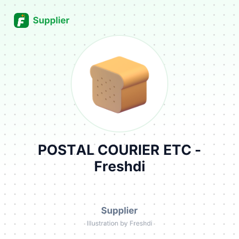 POSTAL COURIER ETC – summary card, no photo uploaded yet