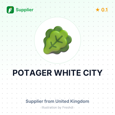 POTAGER WHITE CITY – summary card, no photo uploaded yet