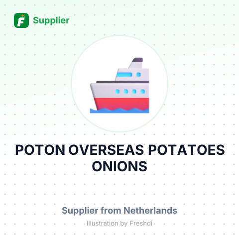 POTON OVERSEAS POTATOES ONIONS – summary card, no photo uploaded yet