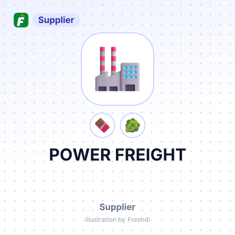 POWER FREIGHT – summary card, no photo uploaded yet