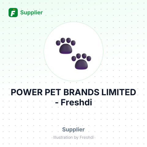 POWER PET BRANDS LIMITED – summary card, no photo uploaded yet