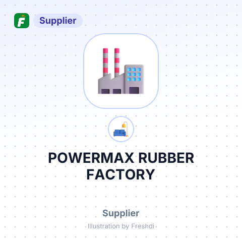POWERMAX RUBBER FACTORY – summary card, no photo uploaded yet
