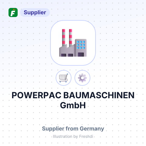 POWERPAC BAUMASCHINEN GmbH – summary card, no photo uploaded yet
