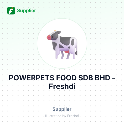 POWERPETS FOOD SDB BHD – summary card, no photo uploaded yet