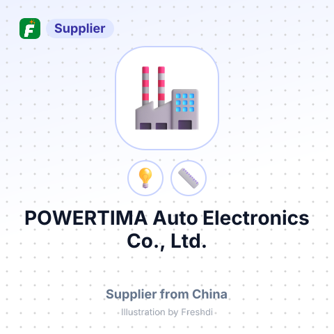 POWERTIMA Auto Electronics Co., Ltd. – summary card, no photo uploaded yet