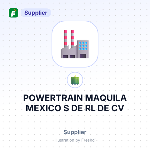POWERTRAIN MAQUILA MEXICO S DE RL DE CV – summary card, no photo uploaded yet