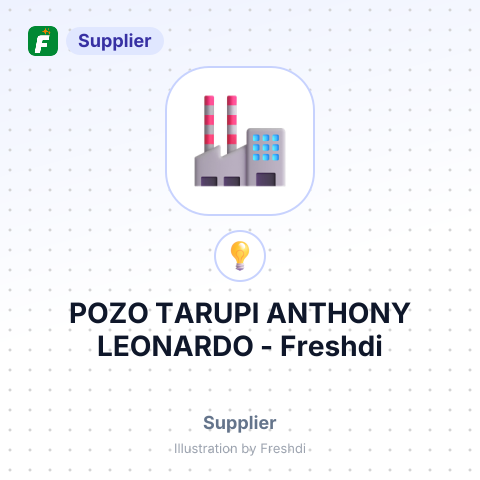 POZO TARUPI ANTHONY LEONARDO – summary card, no photo uploaded yet