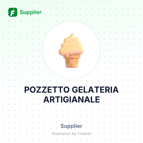 POZZETTO GELATERIA ARTIGIANALE – summary card, no photo uploaded yet