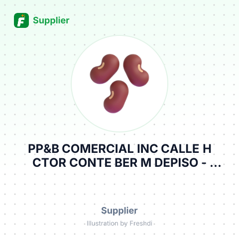PP&B COMERCIAL INC CALLE H CTOR CONTE BER M DEPISO – summary card, no photo uploaded yet