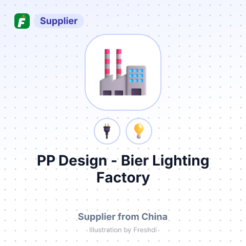 PP Design - Bier Lighting Factory – summary card, no photo uploaded yet