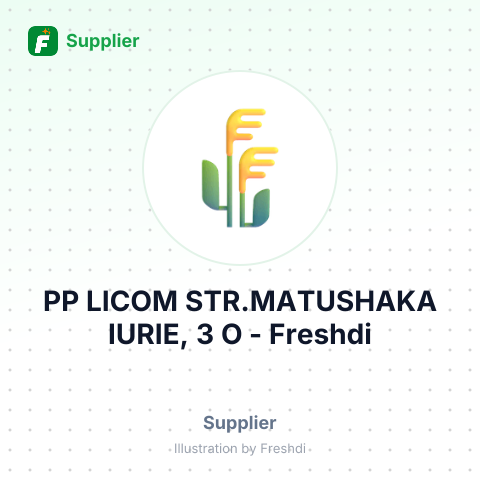 PP LICOM STR.MATUSHAKA IURIE, 3 O – summary card, no photo uploaded yet