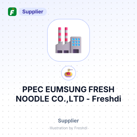 PPEC EUMSUNG FRESH NOODLE CO.,LTD – summary card, no photo uploaded yet