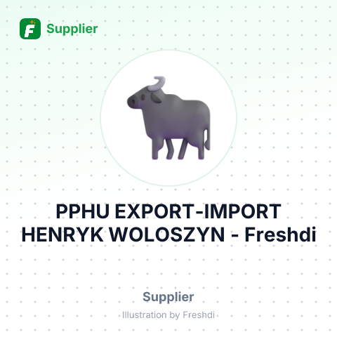 PPHU EXPORT-IMPORT HENRYK WOLOSZYN – summary card, no photo uploaded yet