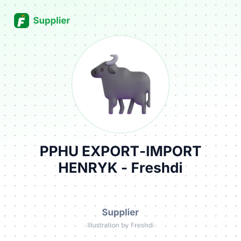 PPHU EXPORT-IMPORT HENRYK – summary card, no photo uploaded yet