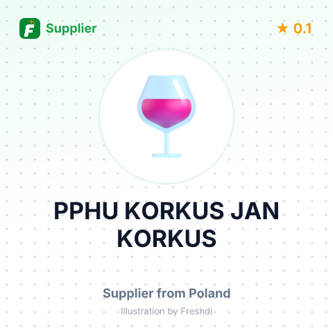 PPHU KORKUS JAN KORKUS – summary card, no photo uploaded yet
