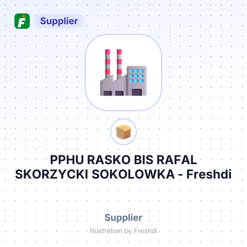 PPHU RASKO BIS RAFAL SKORZYCKI SOKOLOWKA – summary card, no photo uploaded yet