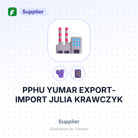 PPHU YUMAR EXPORT-IMPORT JULIA KRAWCZYK – summary card, no photo uploaded yet