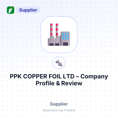PPK COPPER FOIL LTD – summary card, no photo uploaded yet