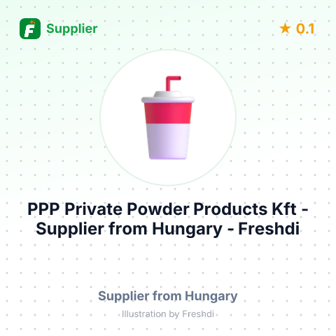 PPP Private Powder Products Kft – summary card, no photo uploaded yet
