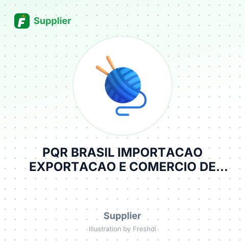 PQR BRASIL IMPORTACAO EXPORTACAO E COMERCIO DE PRODU – summary card, no photo uploaded yet