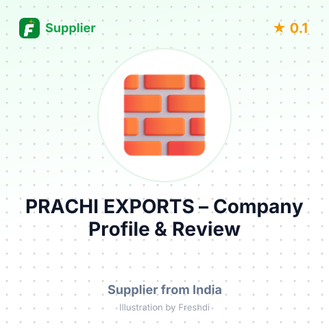 PRACHI EXPORTS – summary card, no photo uploaded yet