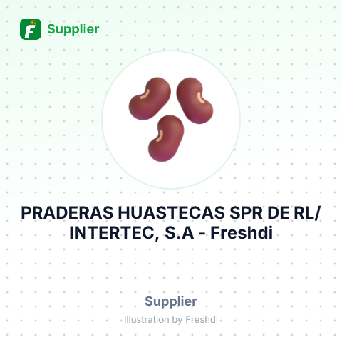 PRADERAS HUASTECAS SPR DE RL/INTERTEC, S.A – summary card, no photo uploaded yet