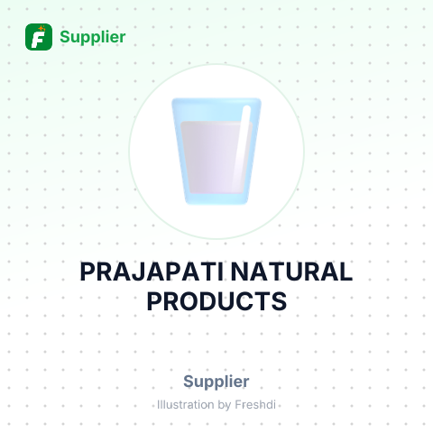 PRAJAPATI NATURAL PRODUCTS – summary card, no photo uploaded yet
