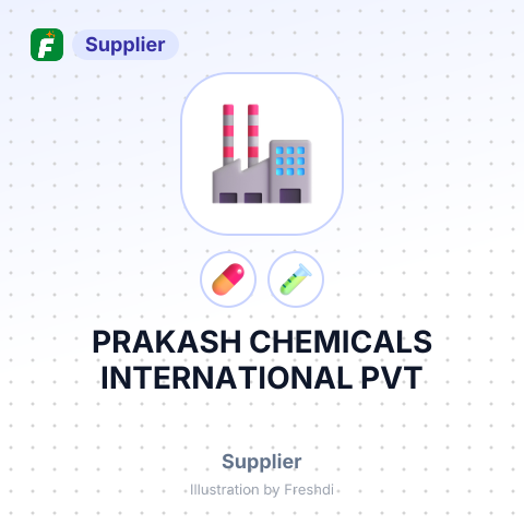 PRAKASH CHEMICALS INTERNATIONAL PVT – summary card, no photo uploaded yet