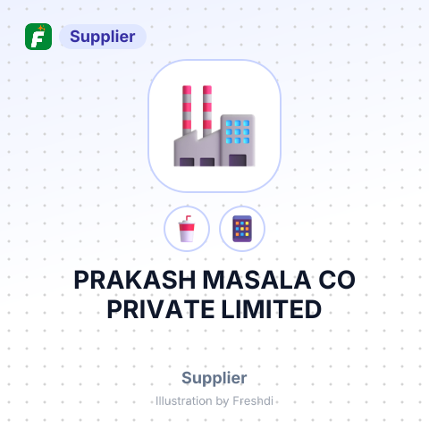 PRAKASH MASALA CO PRIVATE LIMITED – summary card, no photo uploaded yet
