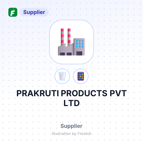 PRAKRUTI PRODUCTS PVT LTD – summary card, no photo uploaded yet