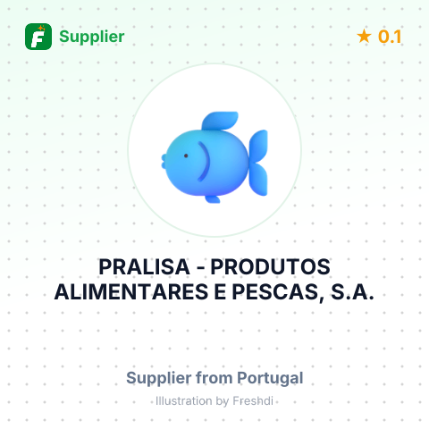 PRALISA - PRODUTOS ALIMENTARES E PESCAS, S.A. – summary card, no photo uploaded yet