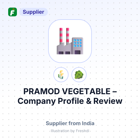 PRAMOD VEGETABLE – summary card, no photo uploaded yet