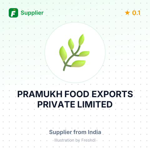 PRAMUKH FOOD EXPORTS PRIVATE LIMITED – summary card, no photo uploaded yet