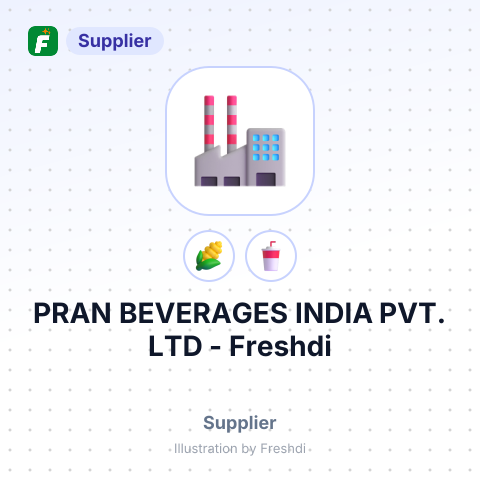PRAN BEVERAGES INDIA PVT. LTD – summary card, no photo uploaded yet